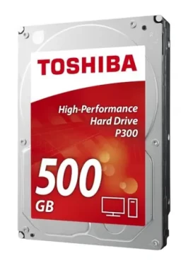 Toshiba P300 500GB / 3.5 / 7 200 rpm / 64MB cache / SATA III / Interní / 2y / BULK (HDWD105UZSVA)