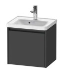 DURAVIT - Ketho.2 Umyvadlová skříňka 44x48x38 cm, 1 zásuvka, grafit mat K25080049490000