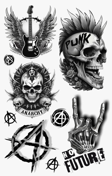 Guirca Tetování - Punk