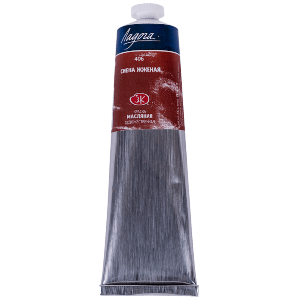 Nevskaya Palitra Ladoga olejová barva 120 ml Burnt Sienna