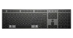 HP 725 černá / Bezdrátová klávesnice / nabíjecí / multidevice / USB+BT / CZ (9T5B2AA#BCM)