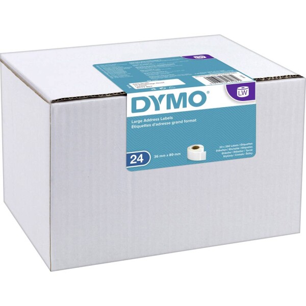 Dymo S0722390 bílé 89mm 36mm