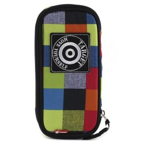 Target Target, 054121, Rainbow, školní penál, zeleno-modré kostky