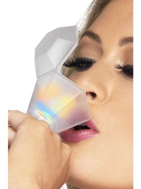 Smiffys.com Prsten - paňák barevný blikací