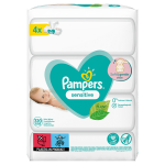 Pampers ubrousky Sensitive XXL 4x80ks