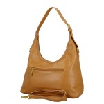 Stylová dámská háčkovaná kabelka Coveri Luna, hnědá