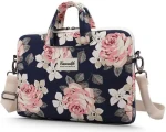 Canvaslife Pouzdro Navy Rose 16" / Pouzdro pro notebook / 16" / květinový vzor (5906735410051)