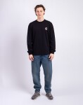 Tričko Carhartt WIP L/S Mind Your Head T-Shirt Black