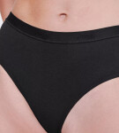 Dámské kalhotky GO Casual Midi 2P - BLACK - černé 0004 - SLOGGI BLACK XS