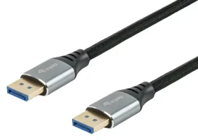 Equip DisplayPort 2.1 Premium černá / Kabel DisplayPort na DisplayPort / 16K/60Hz / 240 Hz / 2 m (119282)