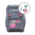 Školní batoh Step by Step GRADE - Glitter Heart Hazle