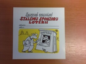 Čestné uznání Sponzor...