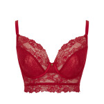 Cleo Selena Plunge ruby red 10626