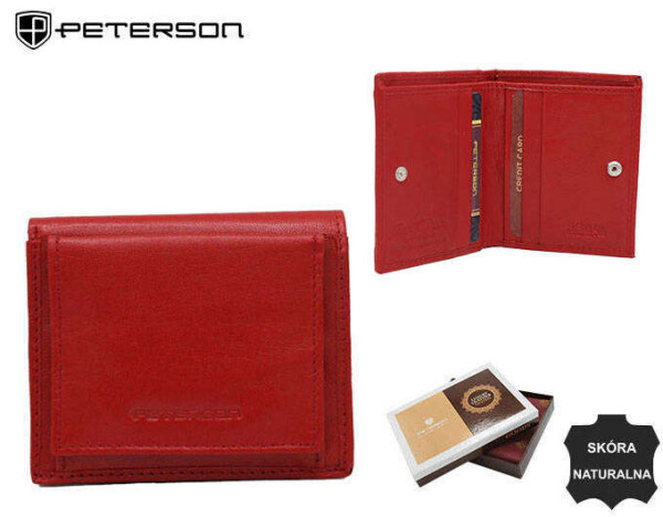 *Dočasná kategorie Dámská kožená peněženka PTN RD 220 GCL červená jedna velikost