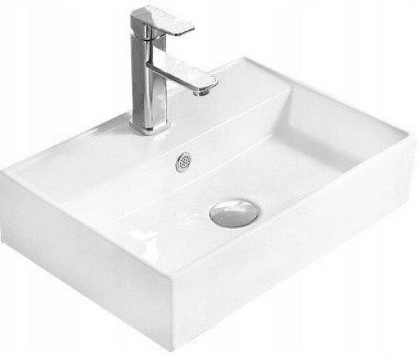 MEXEN - Blanca umyvadlo na desku 50x35cm bílá 21105000