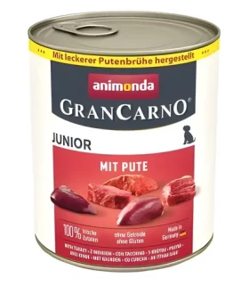 ANIMONDA Konzerva GranCarno Junior krůta 800 g / Pro psy / Bez obilovin a sóji (B4-82475)