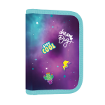 Školní penál 1-patrový prázdný KARTON P+P, 2 chlopně - Dream