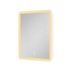 Zrcadlová skříňka s osvětlením SAT 50x71 cm kov SATZGALED5071BI SATZGALED5071BI