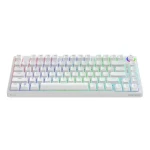SAVIO Phenix bílá / Mechanická klávesnice / bezdrátová / Gateron Red Pro / RGB (PHENIX WHITE GAT RED)