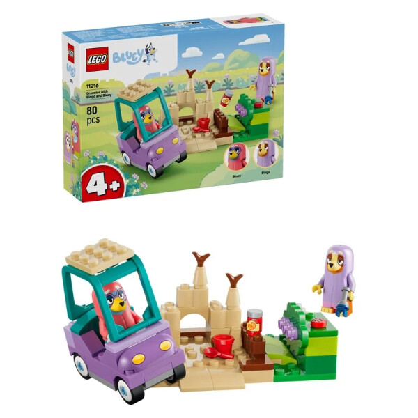 LEGO® Bluey 11216 Bingo, Bluey a babičky