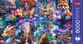 TREFL Puzzle Premium Plus: Barevný svět
