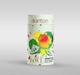 TARLTON Green Love Soursop & Rose petals papír 100g