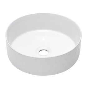 Umyvadlo na desku SAT Infinitio 36x36 cm bez otvoru pro baterii SATINF3636 SATINF3636