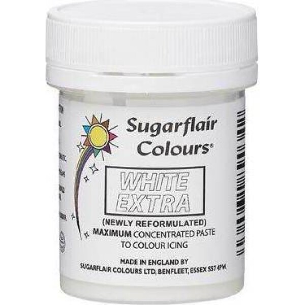 Běloba polotekutá Sugarflair Extra White 50 (Bez E171)