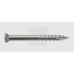 Fischer 561799 - Vrut konstrukční do dřeva pr. 6 x 160 mm s talířovou hlavou TX 30 pro dřevostavby, FPF II WTP - bílý zinek