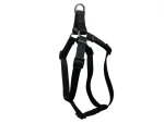 Huhubamboo Postroj pro psy černá / 26-28cm (353054)