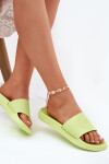 Dámské sandály limetkové 4FMM00FFLIF045-45S 40