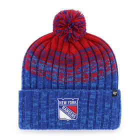 47 Brand Pánská zimní čepice New York Rangers NHL Cascade ’47 CUFF KNIT Royal