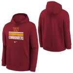 Nike Dětská mikina Washington Commanders NFL Team Stripes Club Hoodie (YOUTH)