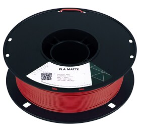 PLA MATTE filament červený 1,75 mm Smartfil 1 kg