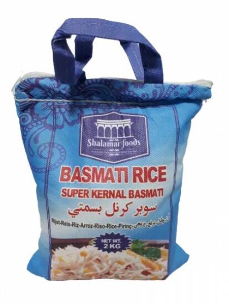 Rýže basmati super kernal 2kg (modrá)