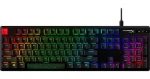 HyperX Alloy Origins PBT černá / Herní klávesnice / mechanická / HyperX Blue / US / RGB / USB-C