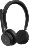 Lenovo Wireless VoIP Headset černá / Bezdrátový headset / Bluetooth 5.3 / 60h výdrž / 2h nabíjení (4XD1M80020)