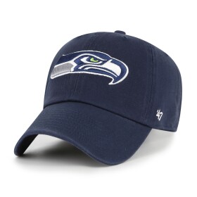 47 Brand Pánská kšiltovka Seattle Seahawks NFL Clean Up Adjustable