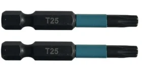 Makita E-12413 Impact Black / torzní bit 1/4" / PZ2 50mm / 10ks (E-12413)