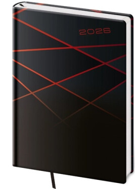 Diář 2026 denní A5 Vario - 1 BLACK DESIGN