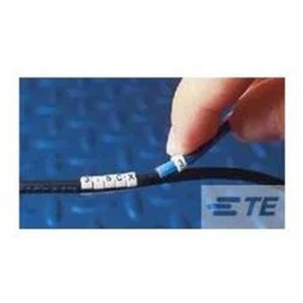 TE Connectivity 004924-000 označovací klip na kabely 004924-000