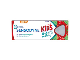 Sensodyne Pronamel Kids Zubní pasta s fluoridem a jahodovou příchutí 50 ml