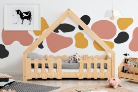 ADEKO GATO Dětská postel domeček ADEKO Rozměr: 80 x 200 cm