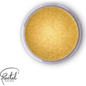 Fractal Dekorativní prachová perleťová barva Fractal Sparkling Gold (3,5