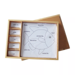Moyo Montessori Moyo Montessori Sada aktivit k zoologickým puzzle (popisky v ANJ)