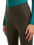 Dámské merino legíny ICEBREAKER Wmns 260 Fastray II 25 High Rise Tights, Dark Loden velikost: S