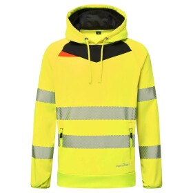 Portwest PORTWEST Mikina s kapucí DX483 Hi-Vis reflexní POR-DX483YBR Žlutá/černá