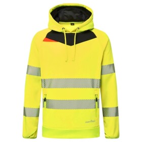 Portwest Mikina DX483 žluto-černá s kapucí Hi-Vis XL žluto-černá