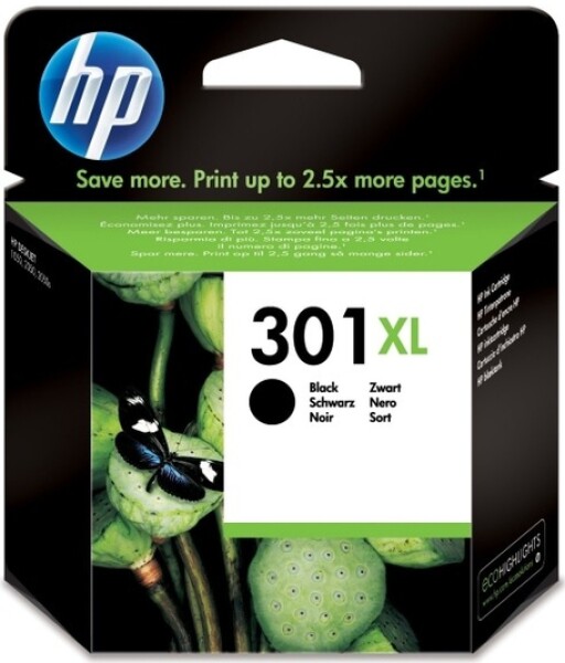 Hewlett-Packard HP CH563EE, černá (HP 301 XL) - originál