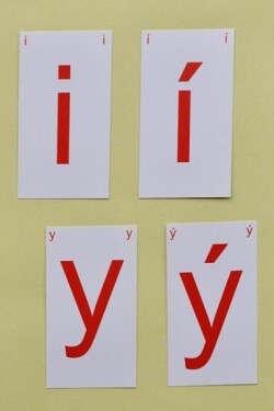 Kartičky s i/y, 1. vydání - Dobruška Flösslerová